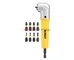 КОМПЛЕКТ ЪГЛОВ ДЪРЖАЧ ¼ DeWALT DT71517T