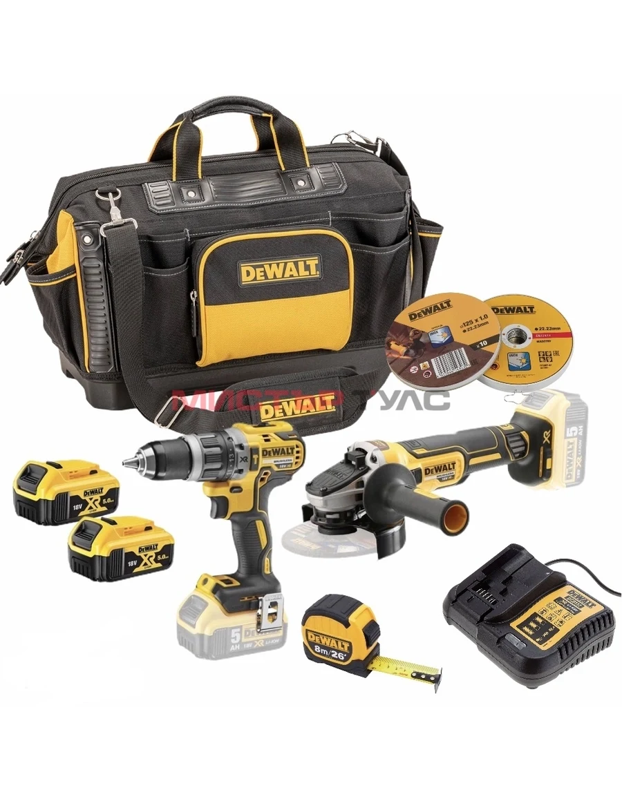АКУМУЛАТОРЕН ВИНТОВЕРТ DeWALT DCD795, АКУМУЛАТОРЕН ЪГЛОШЛАЙФ DeWAL DCG405