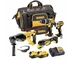 АКУМУЛАТОРНИ МАШИНИ DeWALT DCH133, DeWALT DCD796, DeWALT DCF887, DeWALT DCS356 с 2 бр. БАТЕРИИ 5Ah