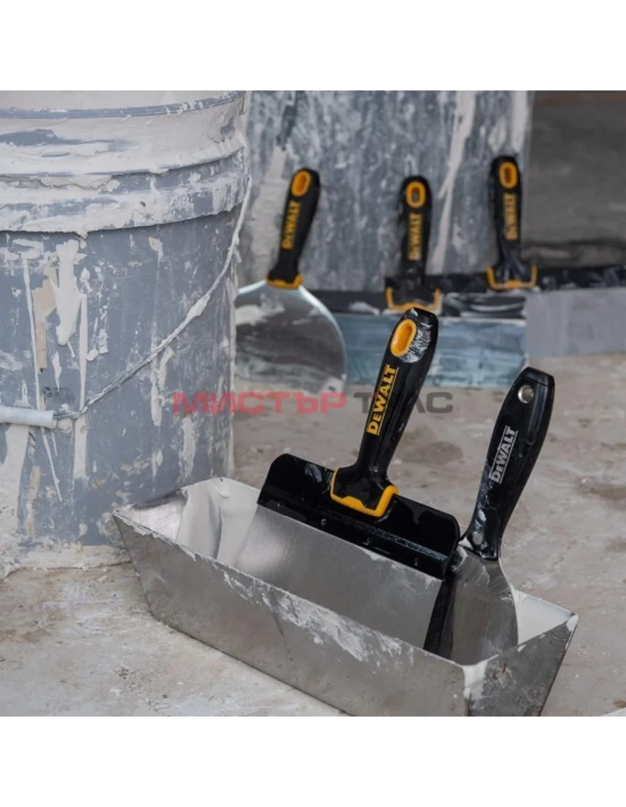 ШПАКЛА СЪС ЗАВАРЕНА ДРЪЖКА DeWALT DXTT 2-406/6"/152мм