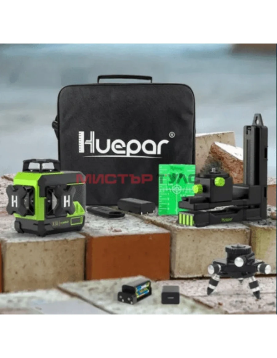 Лазерен нивелир Huepar Z03CG