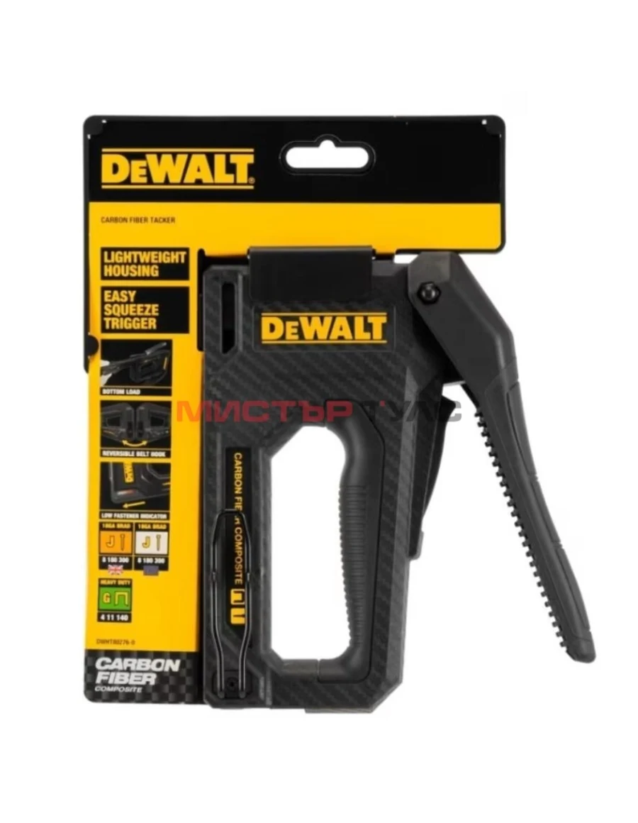 Такер механичен карбонов 2 в 1 DEWALT DWHT80276-0