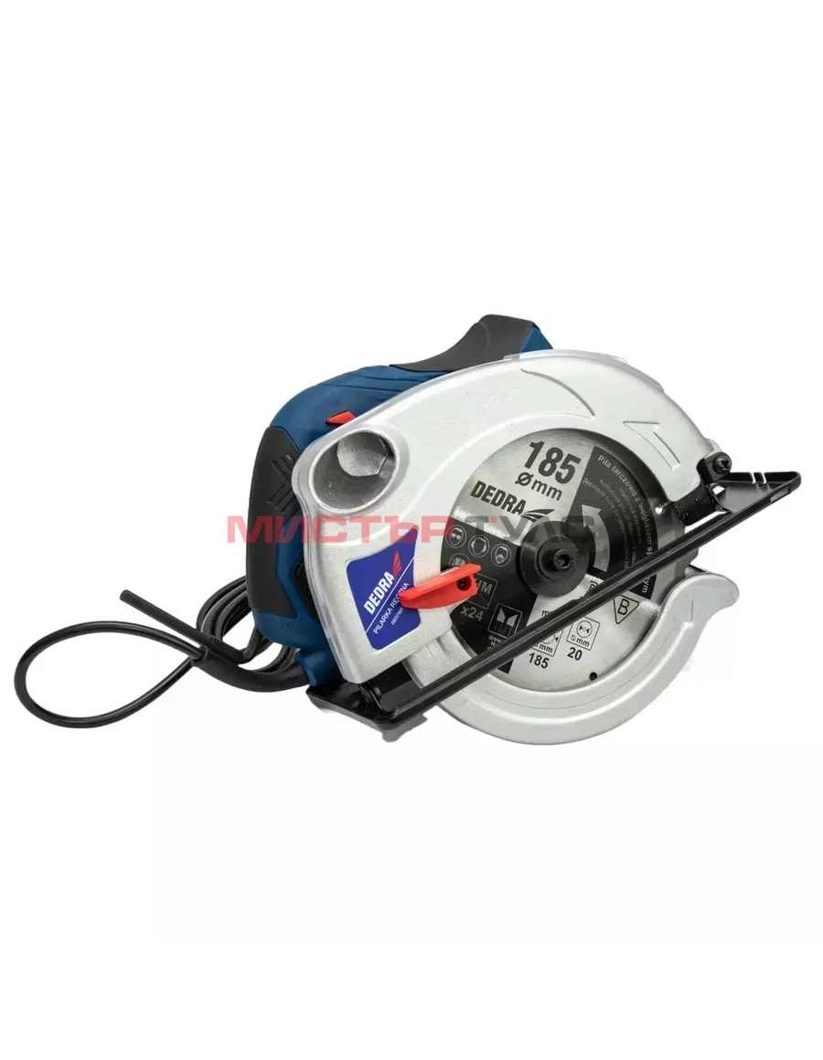 Ръчен циркуляр DEDRA DED7925, 1500W, 185mm
