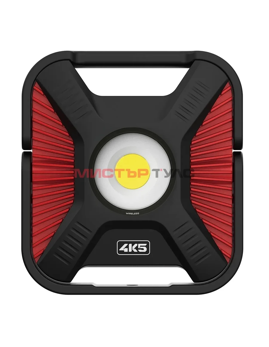 Прожектор акумулаторен 4K5 HD 6000, 1200 – 6000 lm