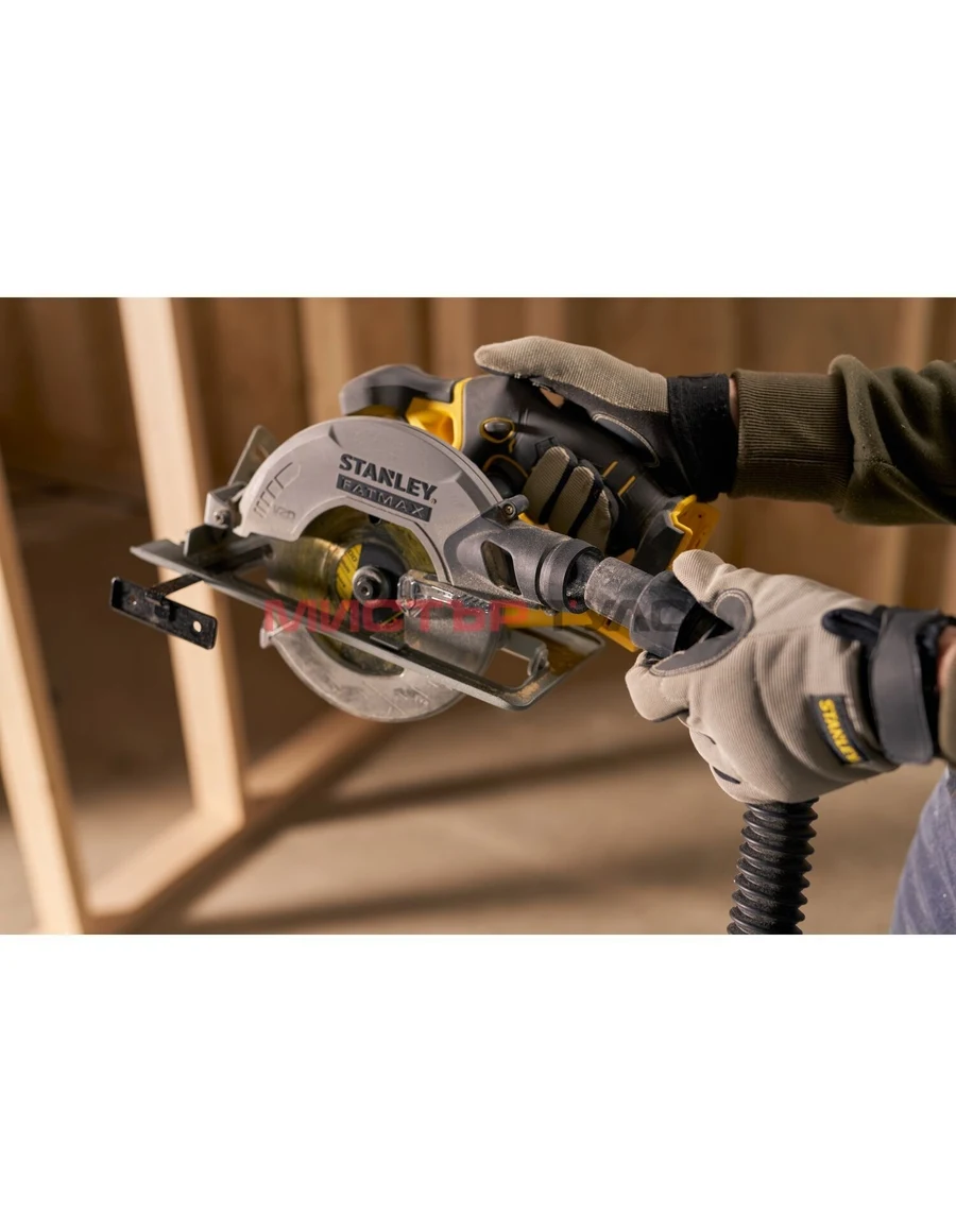 Акумулаторен ръчен циркуляр STANLEY SFMCS500B, 18V, 165mm