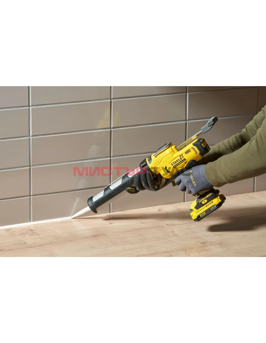 Акумулаторен пистолет за силикон STANLEY SFMCE600B, 18V