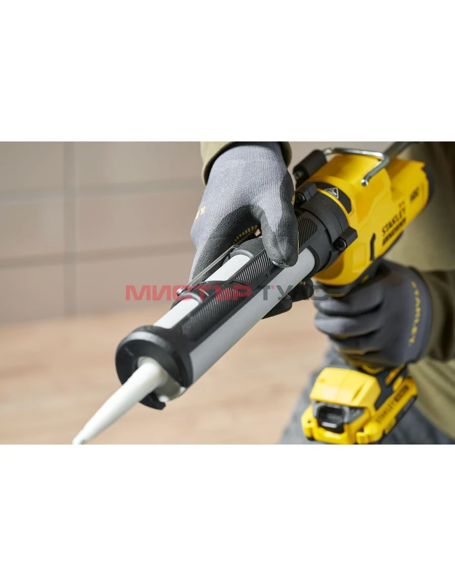 Акумулаторен пистолет за силикон STANLEY SFMCE600B, 18V