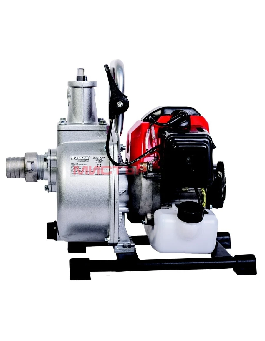Бензинова помпа за вода Raider RD-GWP03J, 1.25 kW, 19000 l/h