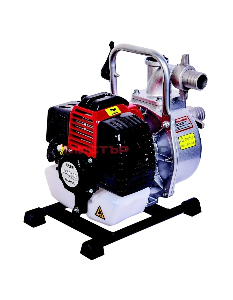 Бензинова помпа за вода Raider RD-GWP03J, 1.25 kW, 19000 l/h