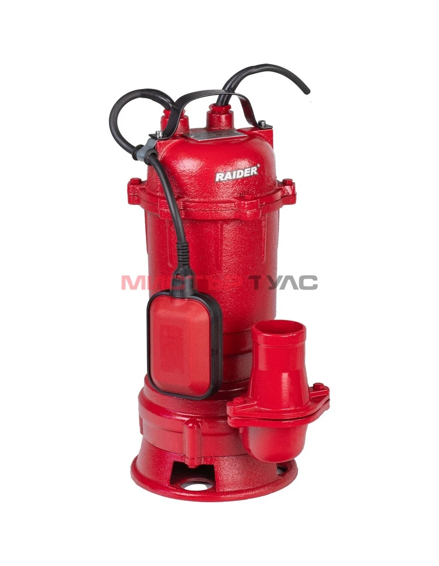 Потопяема помпа Raider RD-CAWP54, мръсна вода, 750 W, 12000 l/h