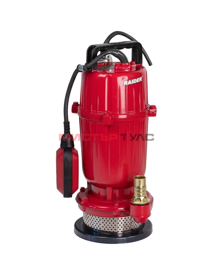 Потопяема помпа Raider RD-CAWP52, мръсна вода, 750 W, 3000 l/h