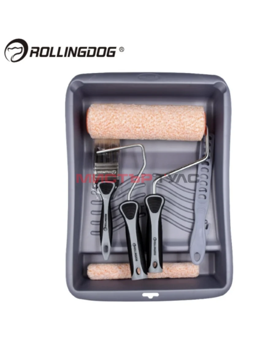 КОМПЛЕКТ ЗА БОЯДИСВАНЕ ROLLINGDOG SUPER-MICRO 8 ЧАСТИ ПРОФЕСИОНАЛНА СЕРИЯ