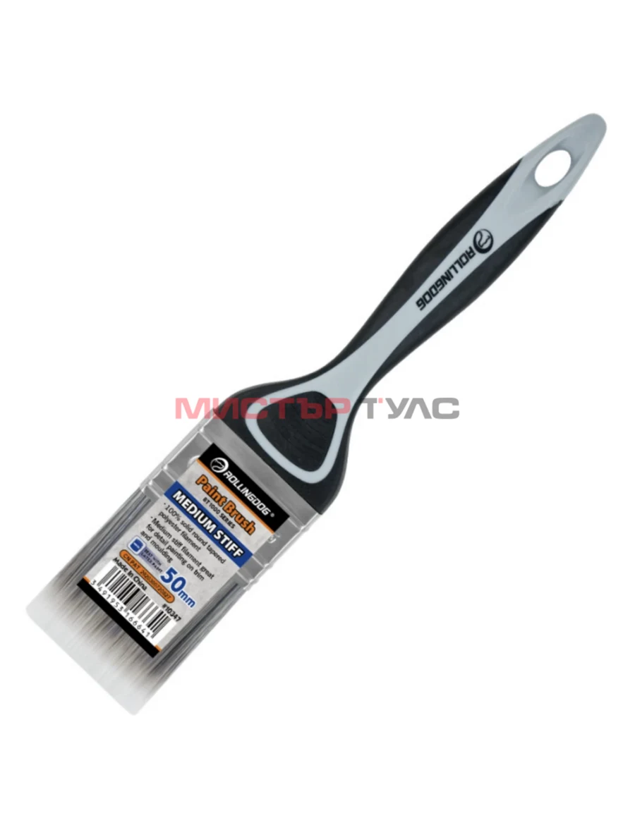 ЧЕТКА ROLLINGDOG BT1000 50ММ ПРАВА КРОЙКА ПОЛИЕСТЕР СЕРИЯ PROFESSIONAL