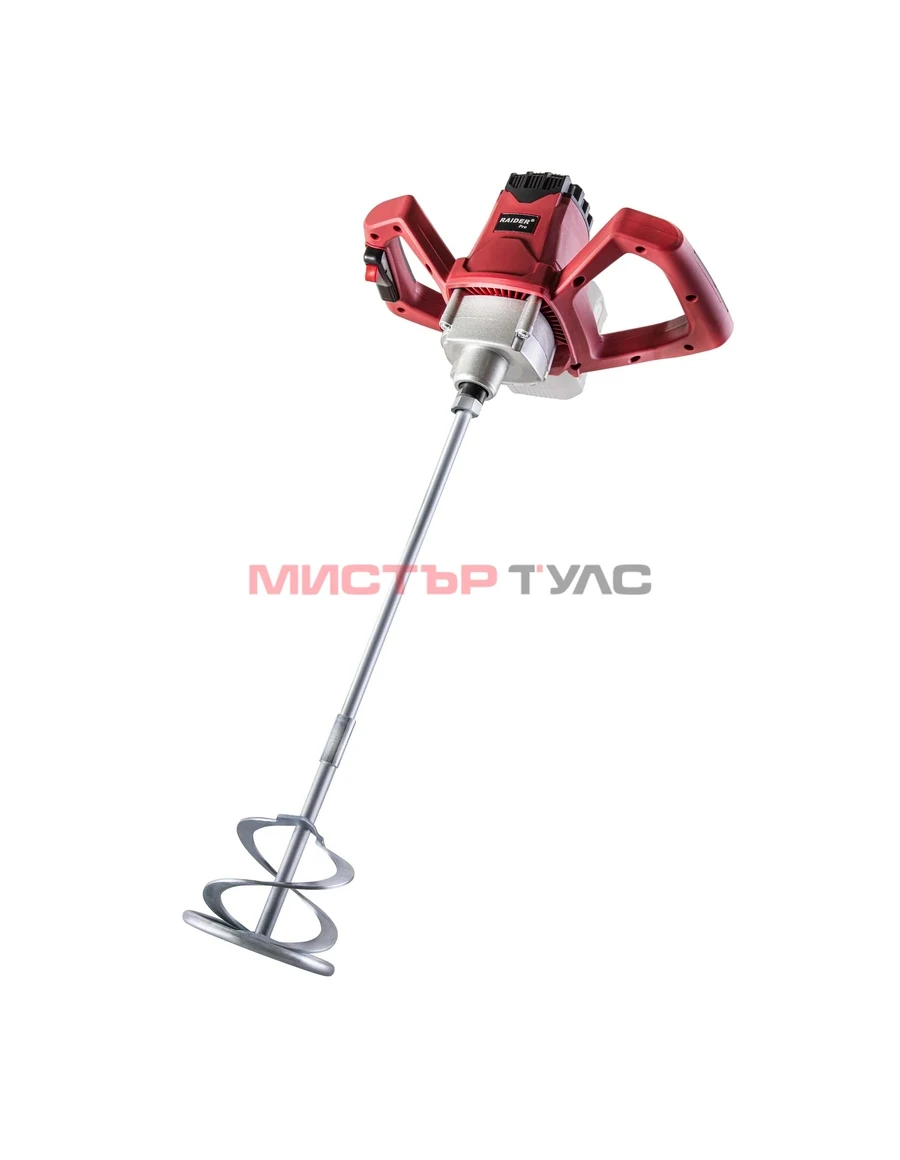 Акумулаторен миксер за строителни смеси RAIDER RDP-SHM20 SOLO, 20V