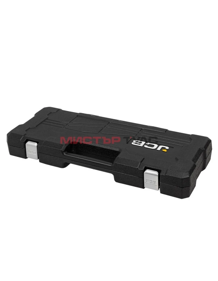 КОМПЛЕКТ ДЪЛБОКИ УДАРНИ ВЛОЖКИ 12-СТЕННИ 1/2″ (10 – 36 мм) 15 ЧАСТИ JCB