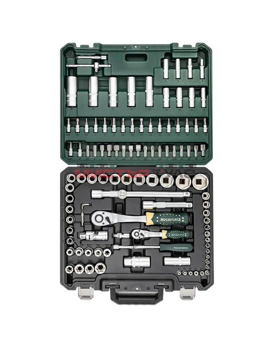 ГЕДОРЕ 108 ЧАСТИ 1/2“ И 1/4“ СЪС СПЕЦИАЛНИ ВЛОЖКИ ROCKFORCE XI-ON