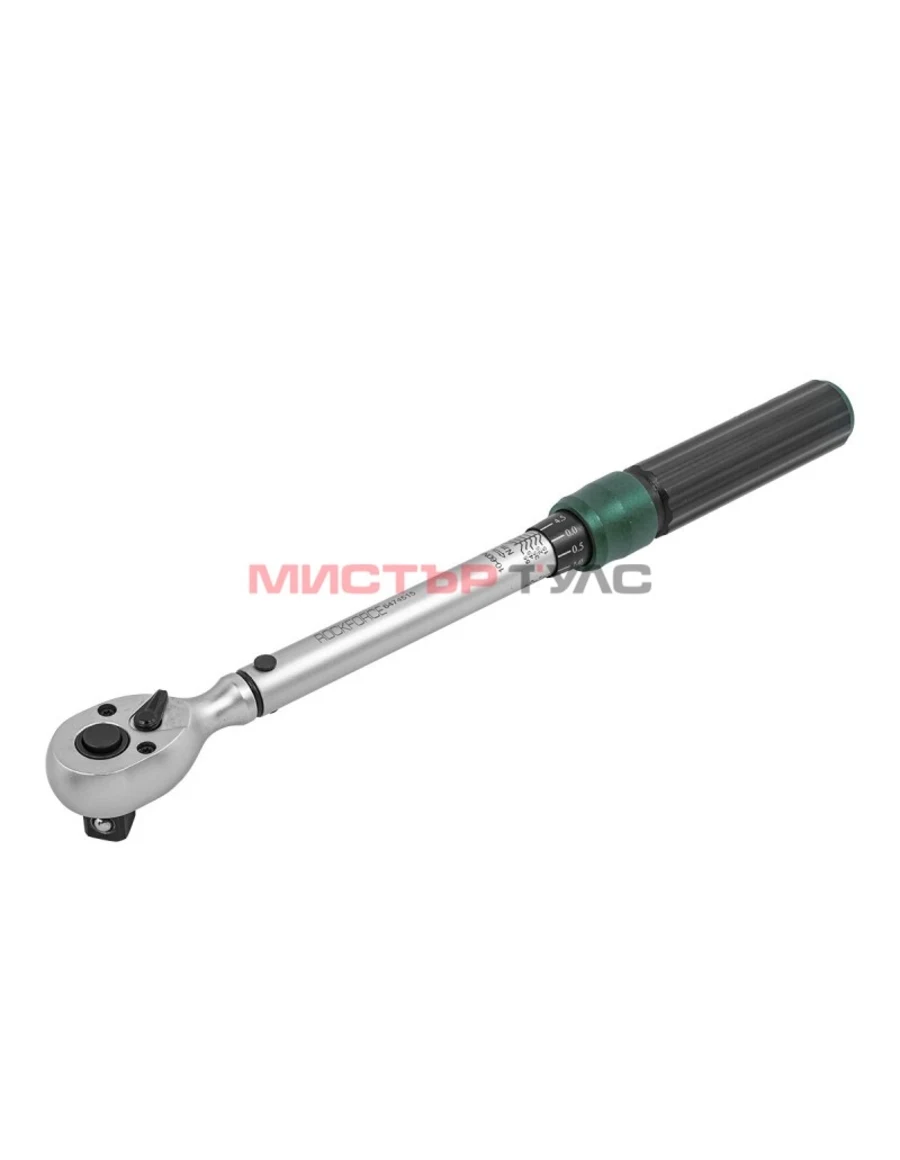 ДИНАМОМЕТРИЧЕН КЛЮЧ С БЪРЗА ФИКСАЦИЯ 1/2″ ,10-60 NМ ROCKFORCE