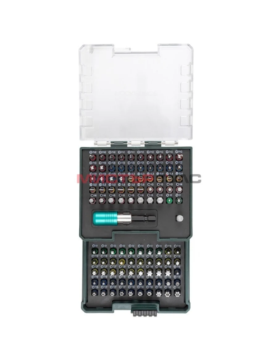 МИНИ КОМПЛЕКТ БИТОВЕ 102 ЧАСТИ ROCKFORCE