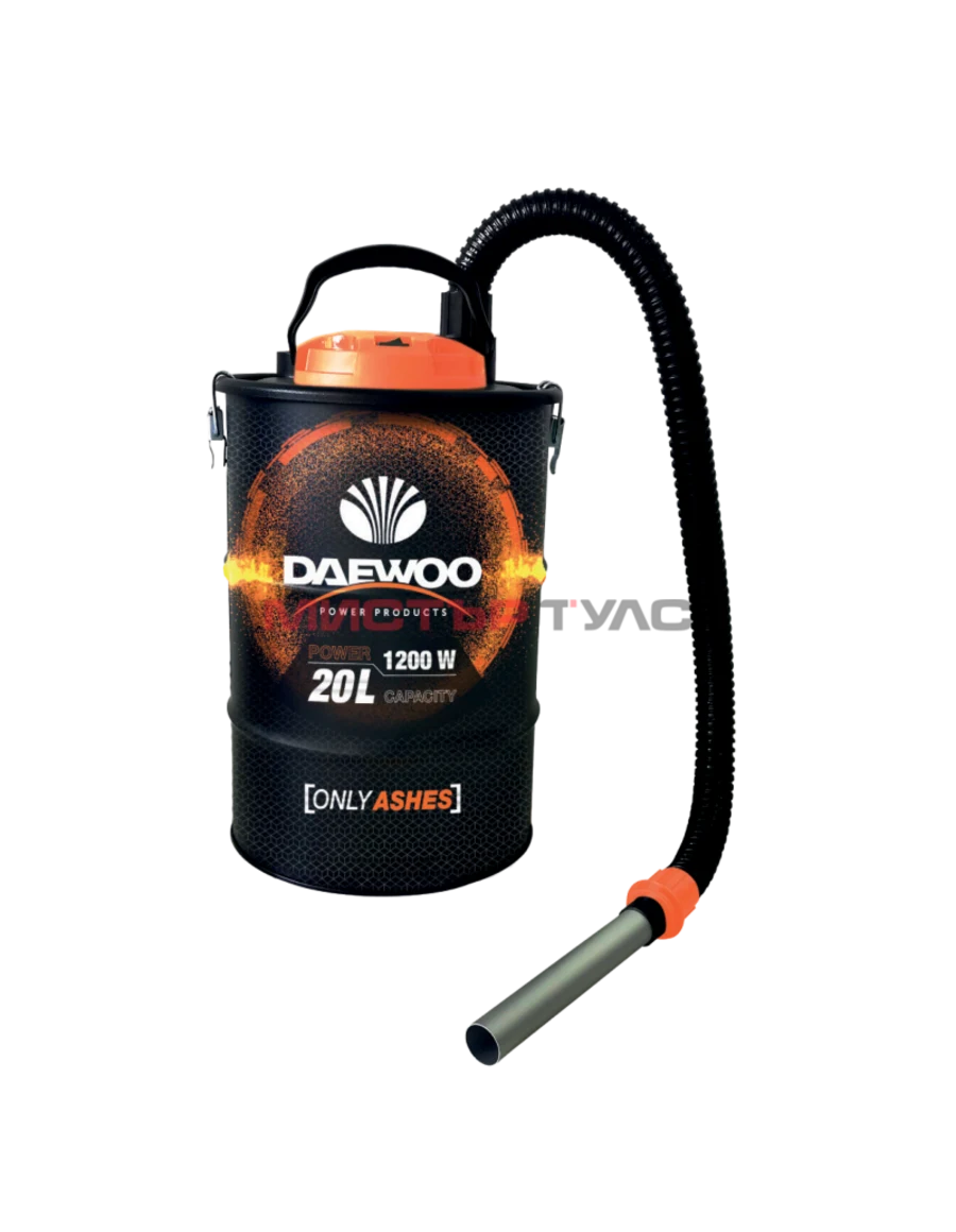 Прахосмукачка за пепел 1200W, 20l DAEWOO