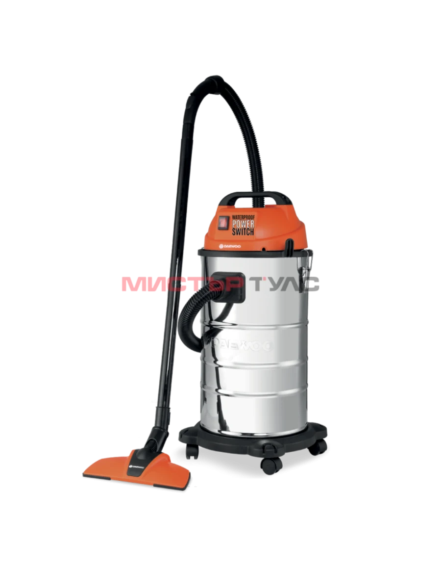 Прахосмукачка за сухо и мокро почистване 40l, 1200W DAEWOO