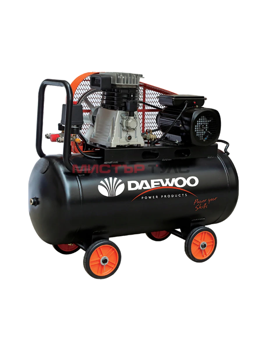 Компресор бутален 3HP/2.2 kW/ 100 l/ ремъчен DAEWOO