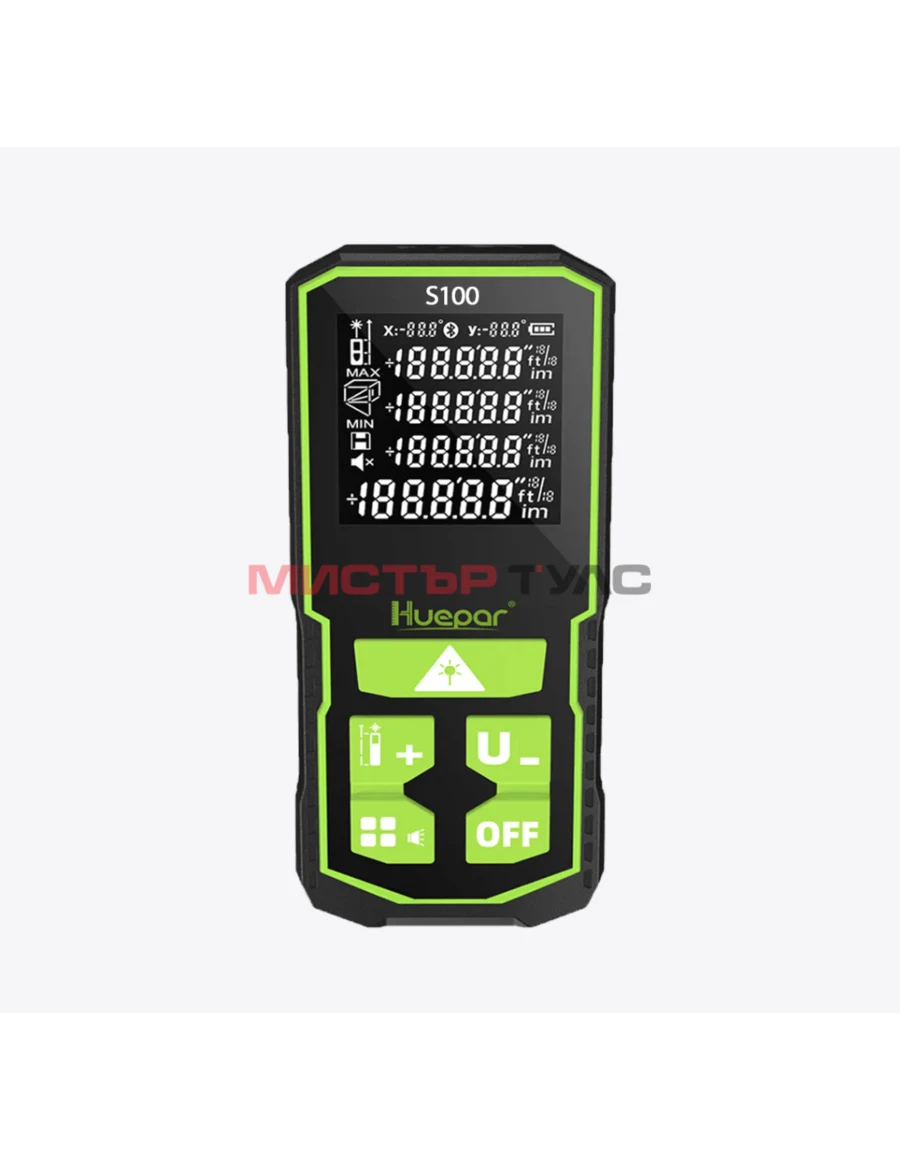 ЛАЗЕРНА РОЛЕТКА HUEPAR S100