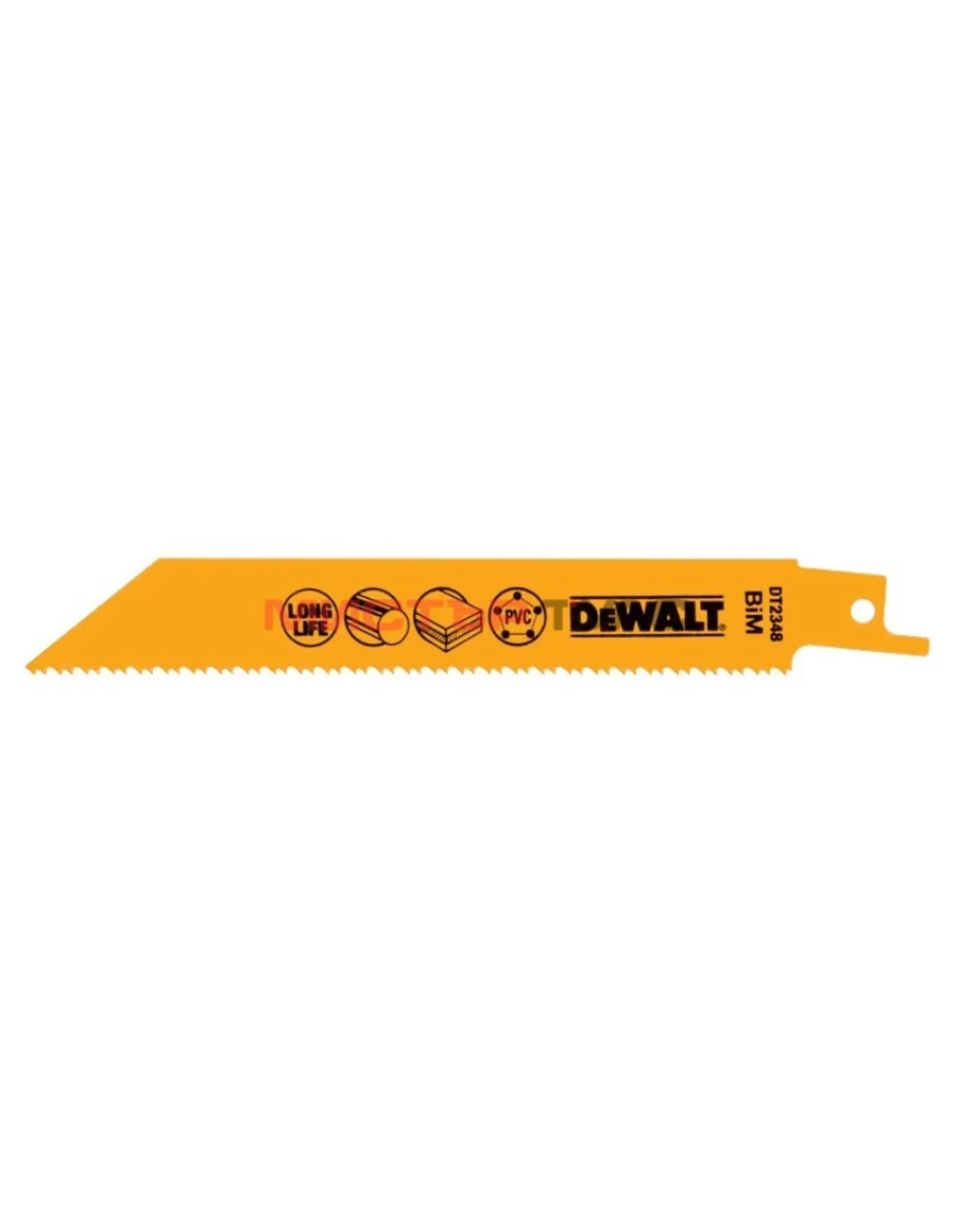 Нож за саблен трион за дърво и метал DeWALT DT2348, 152mm, 1 брой