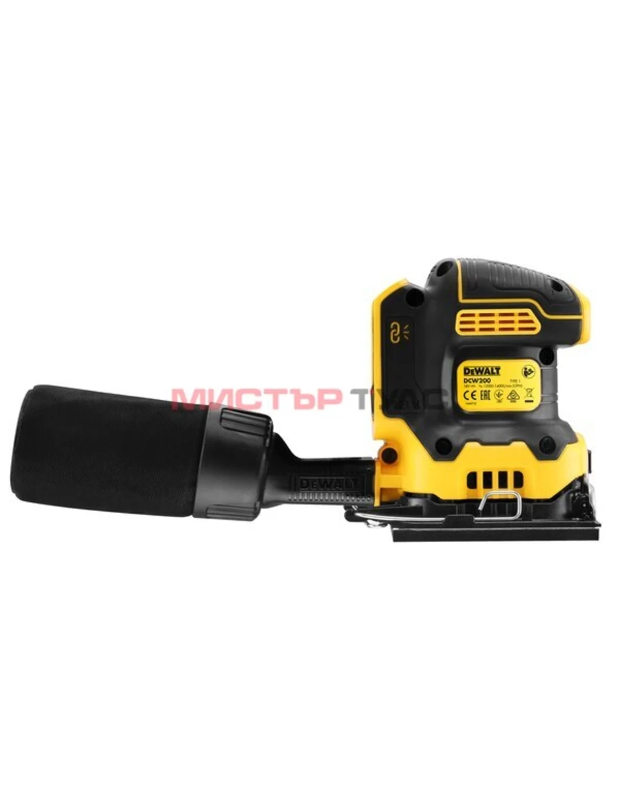 Акумулаторен виброшлайф DeWALT DCW200N, 18V