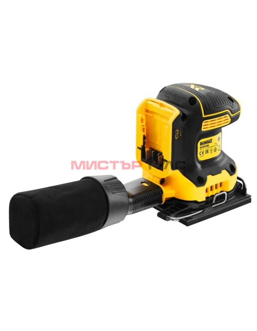 Акумулаторен виброшлайф DeWALT DCW200N, 18V