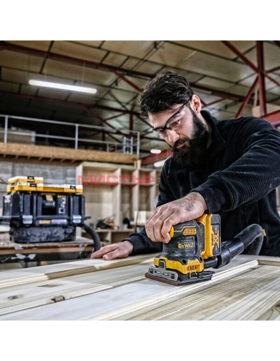 Акумулаторен виброшлайф DeWALT DCW200N, 18V