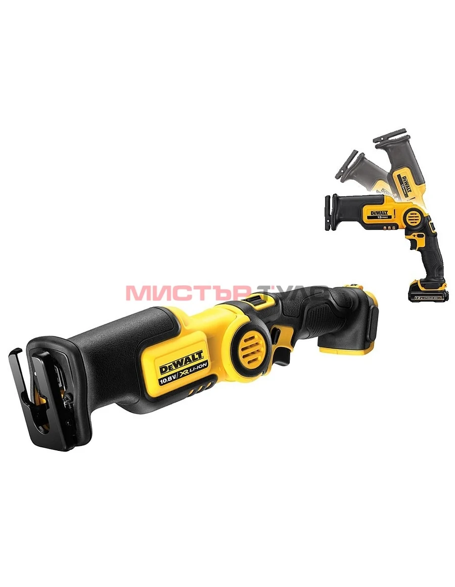 Акумулаторен саблен трион DeWALT DCS310N, 10.8V, 2700 min-1