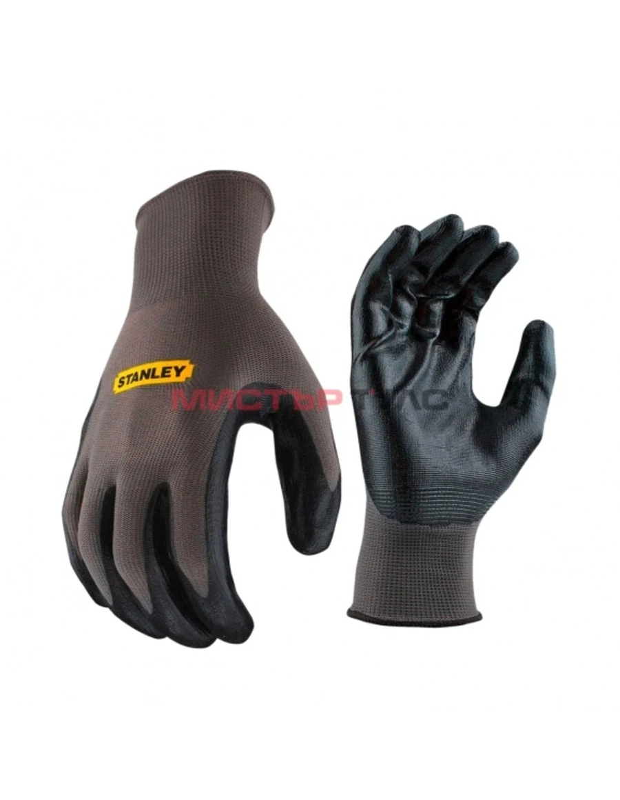 Ръкавици STANLEY SY580 Sticky Nitrile Gipper Gloves