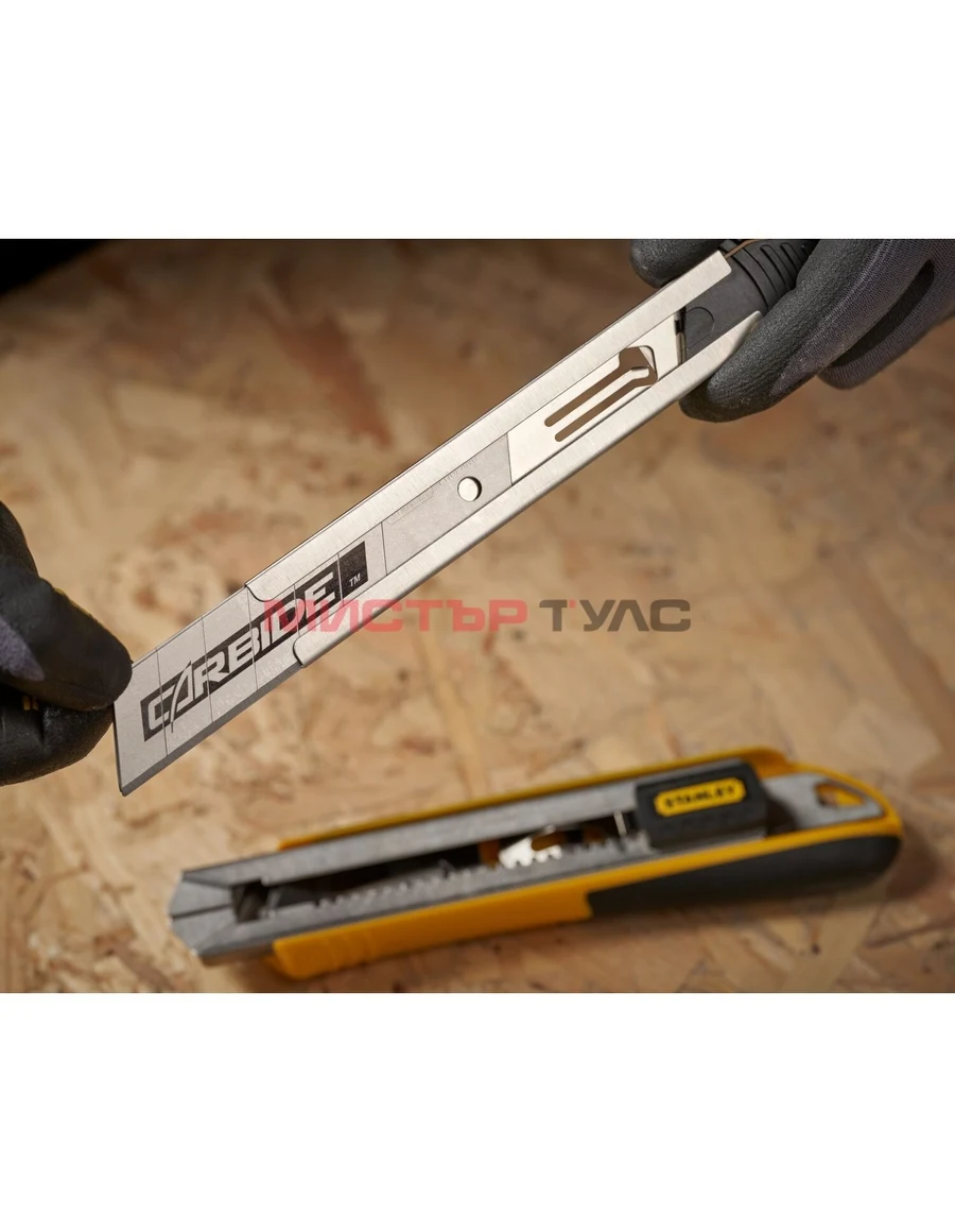 Резервни ножчета STANLEY STHT0-11825 CARBIDE™, 25 mm, 5 броя
