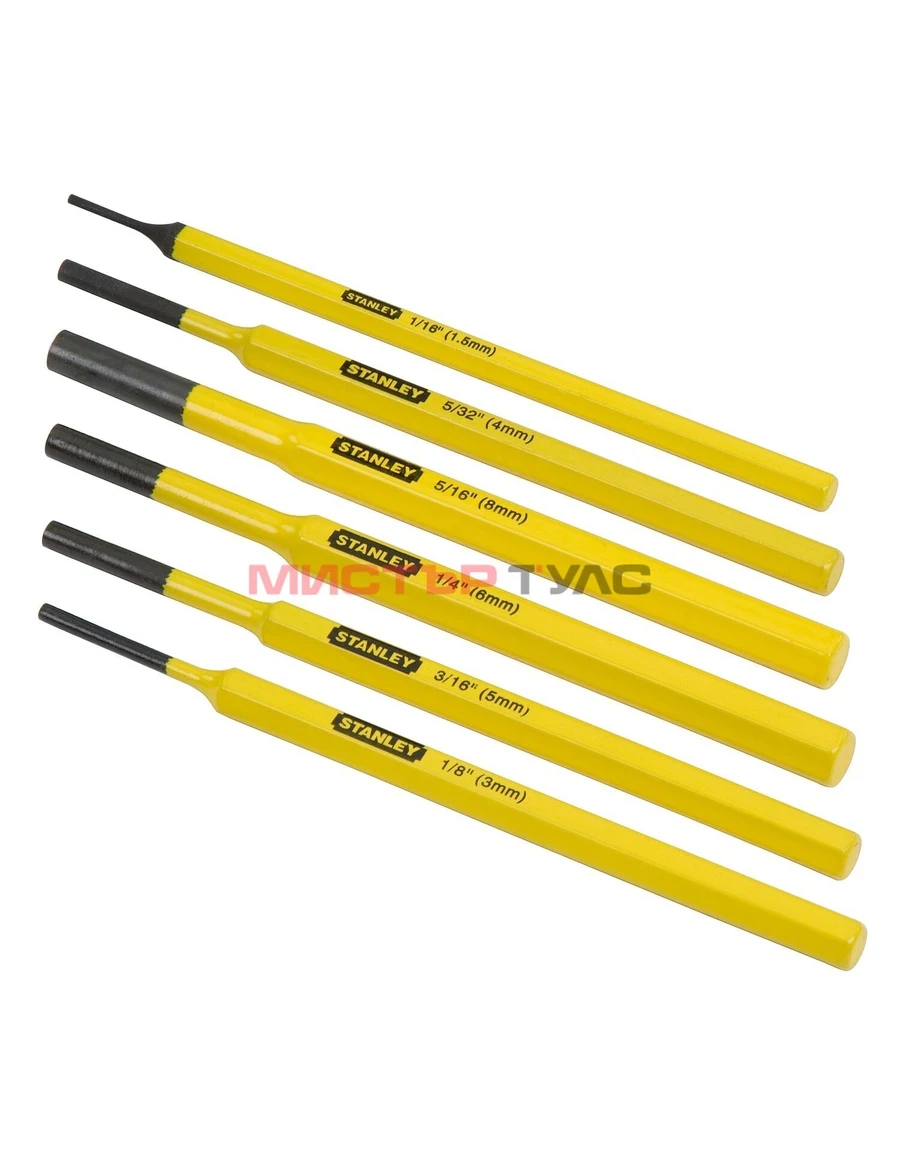 Комплект избивачи STANLEY 4-18-226, 6 броя