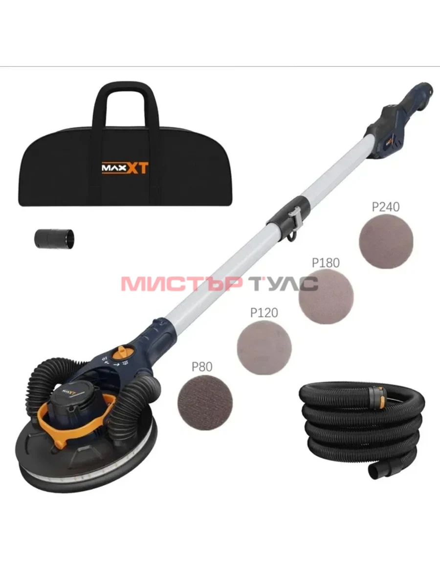 MAXXT MBLS400F Сгъваема шлайфмашина жираф безчеткова, ексцентрична
