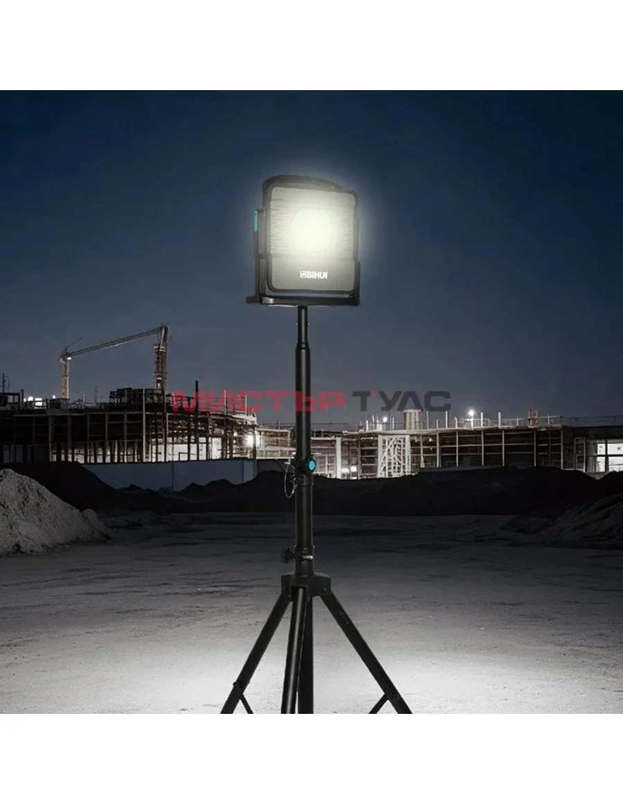 Акумулаторен LED прожектор BIHUI BPLT80 (10000 лумена, IP65) 20V
