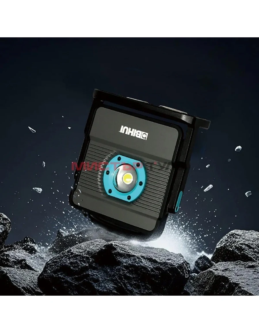 Акумулаторен LED прожектор BIHUI BPLT80 (10000 лумена, IP65) 20V