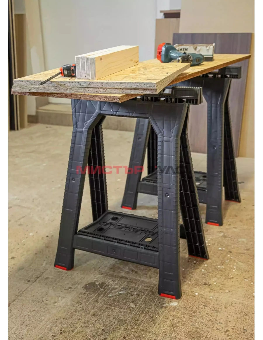 Комплект две работни стойки Qbrick Saw Horse тип магаре