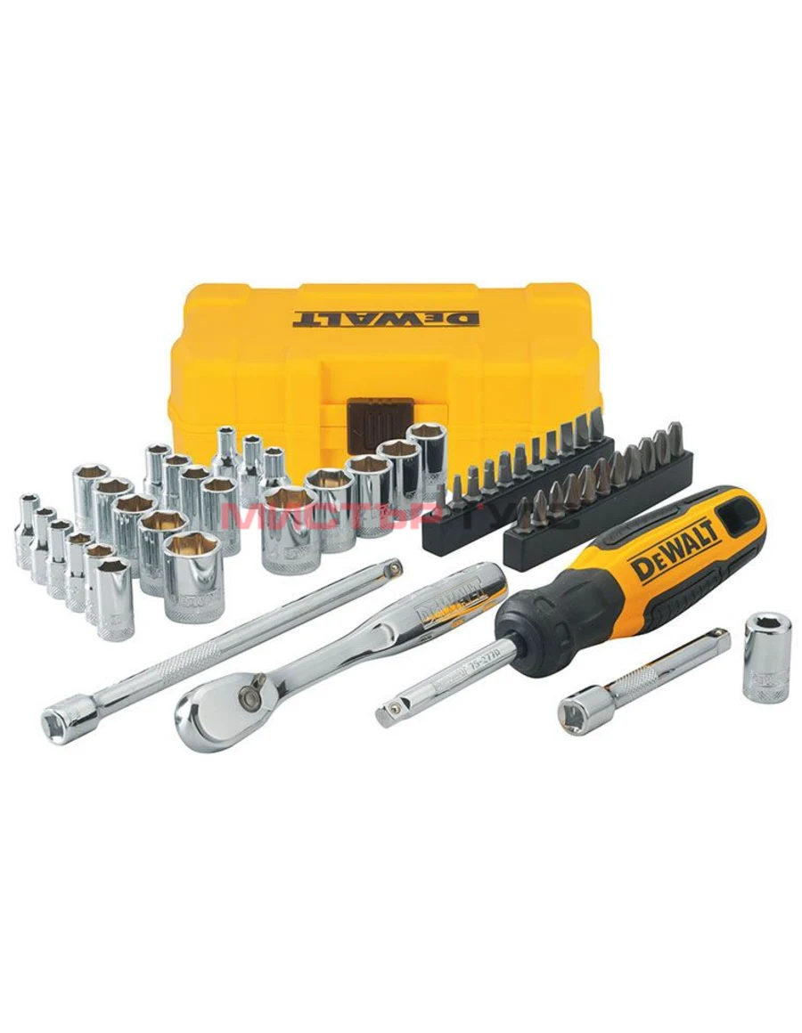Гедоре комплект DeWALT DWMT81610, 1/4", 50 части