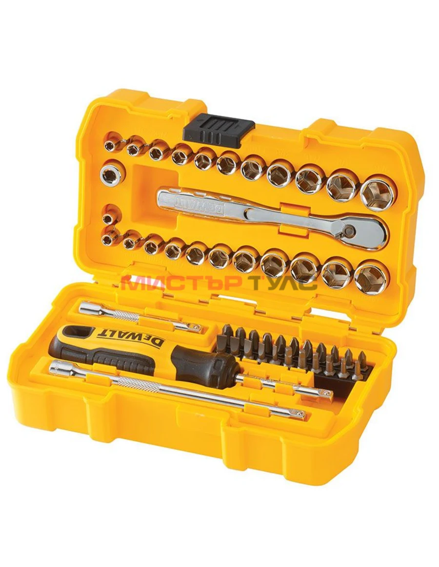 Гедоре комплект DeWALT DWMT81610, 1/4", 50 части
